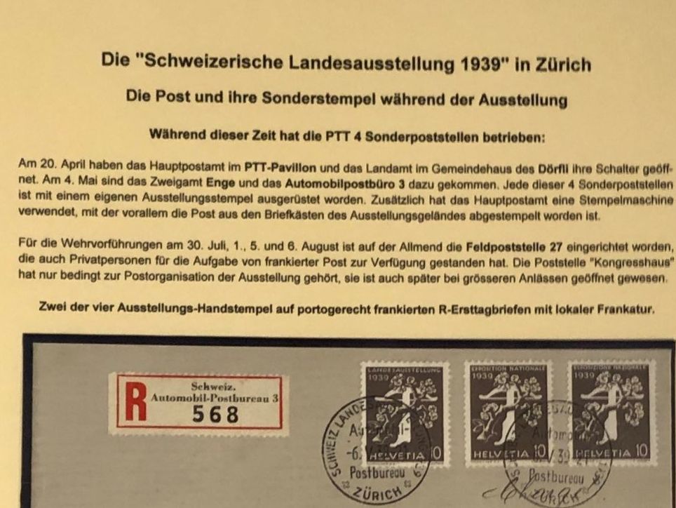Tutti i francobolli: Ausstellungs-Sammlung PRÄMIERT, Blatt 4 – Usato da Lufingen venduto da Rac0 2