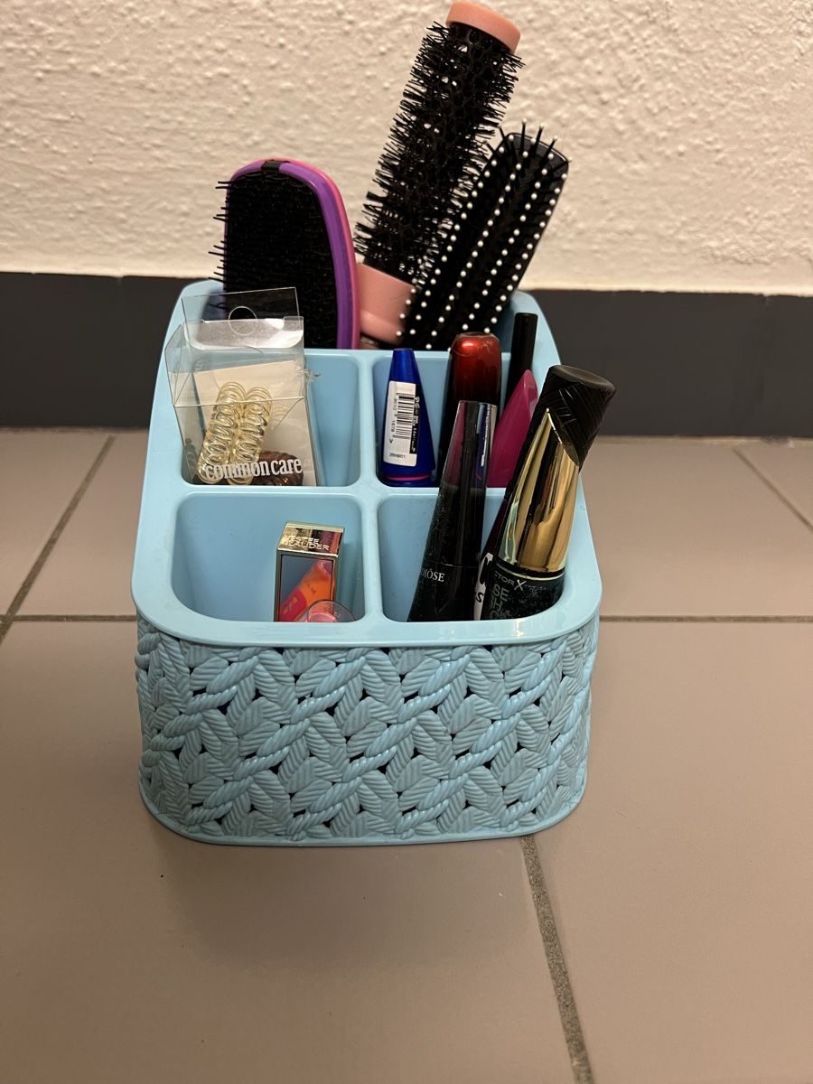 Altro in Decorazioni & Accessori: Blauer Kosmetik Organizer, Aufbewahrung, Bad – Nuovo e nell'imballaggio originale da Siebnen venduto da toshi123 1