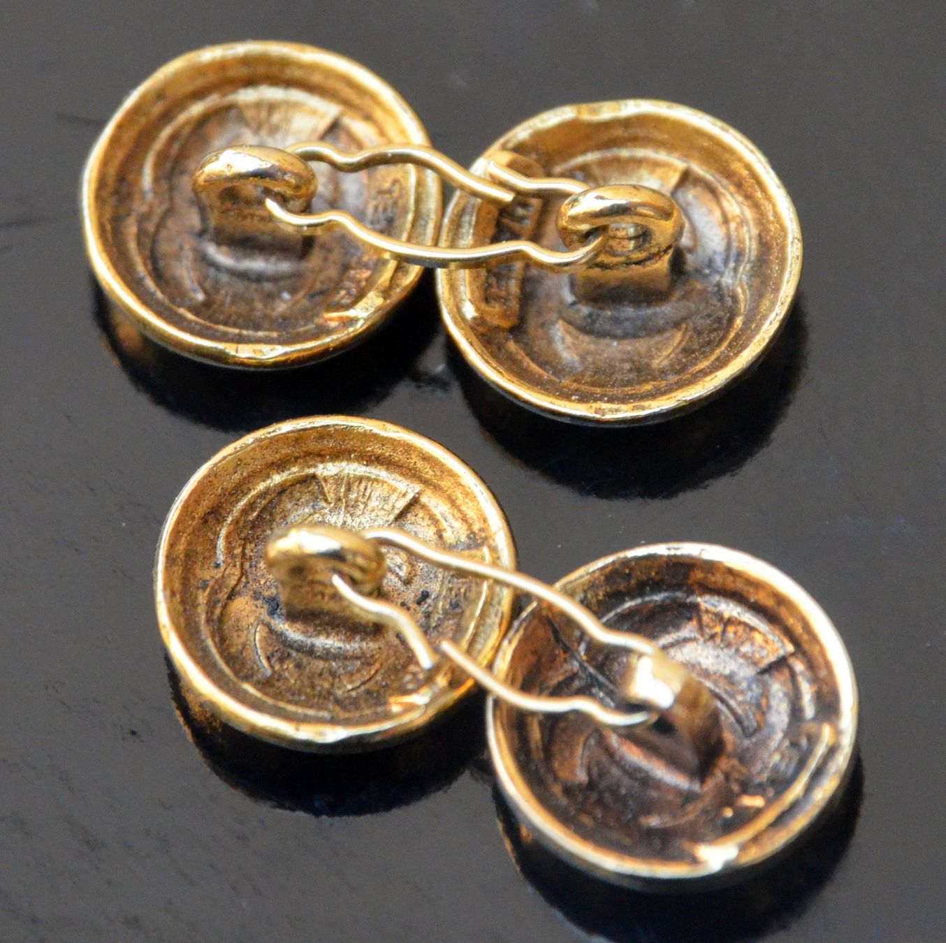Chanel Gemelli: Chanel Manschettenknöpfe / Boutons de manchette – Usato da Collonges venduto da Auganien 3