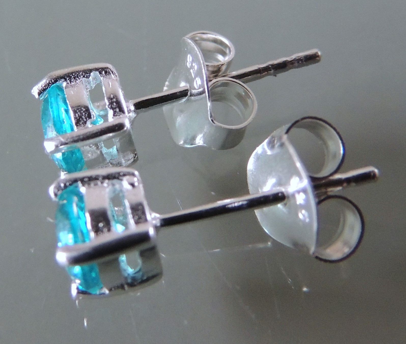Orecchini pendenti & Orecchini a lobo: Silber 925 Ohrstecker Zirkonia 5 mm – Nuovo e nell'imballaggio originale da Waldenburg venduto da schaller707 2