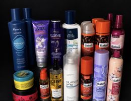 Diverse Haar-Produkte 
