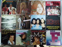 Sammlung von 35 Singles Diverse Interpreten guter Zustand