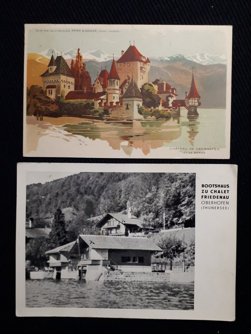 Ansichtskarten: 2 AK OBERHOFEN – Gebraucht aus Ponto Valentino von giorgia06
