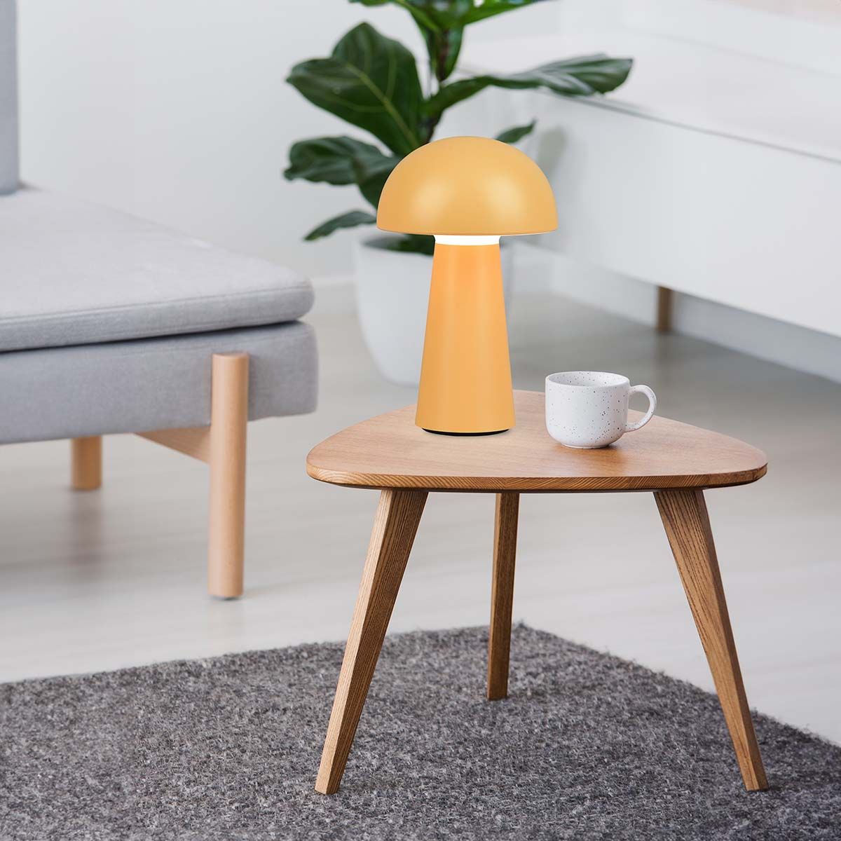 Lampen: LED Aussen Tischleuchte, Gelb, Akku – Neu (gemäss Beschreibung) aus Kreuzlingen von Smart-Light 1