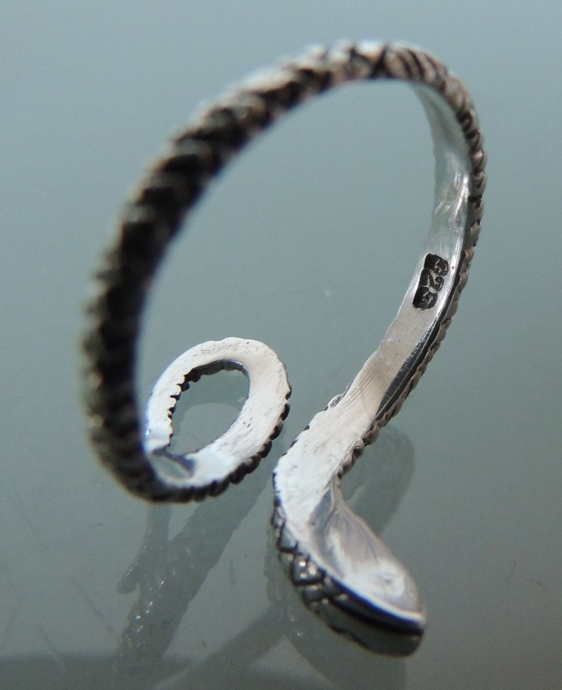 Anelli: Schlangen Fingerring Silber 925 – Nuovo e nell'imballaggio originale da Waldenburg venduto da schaller707 3