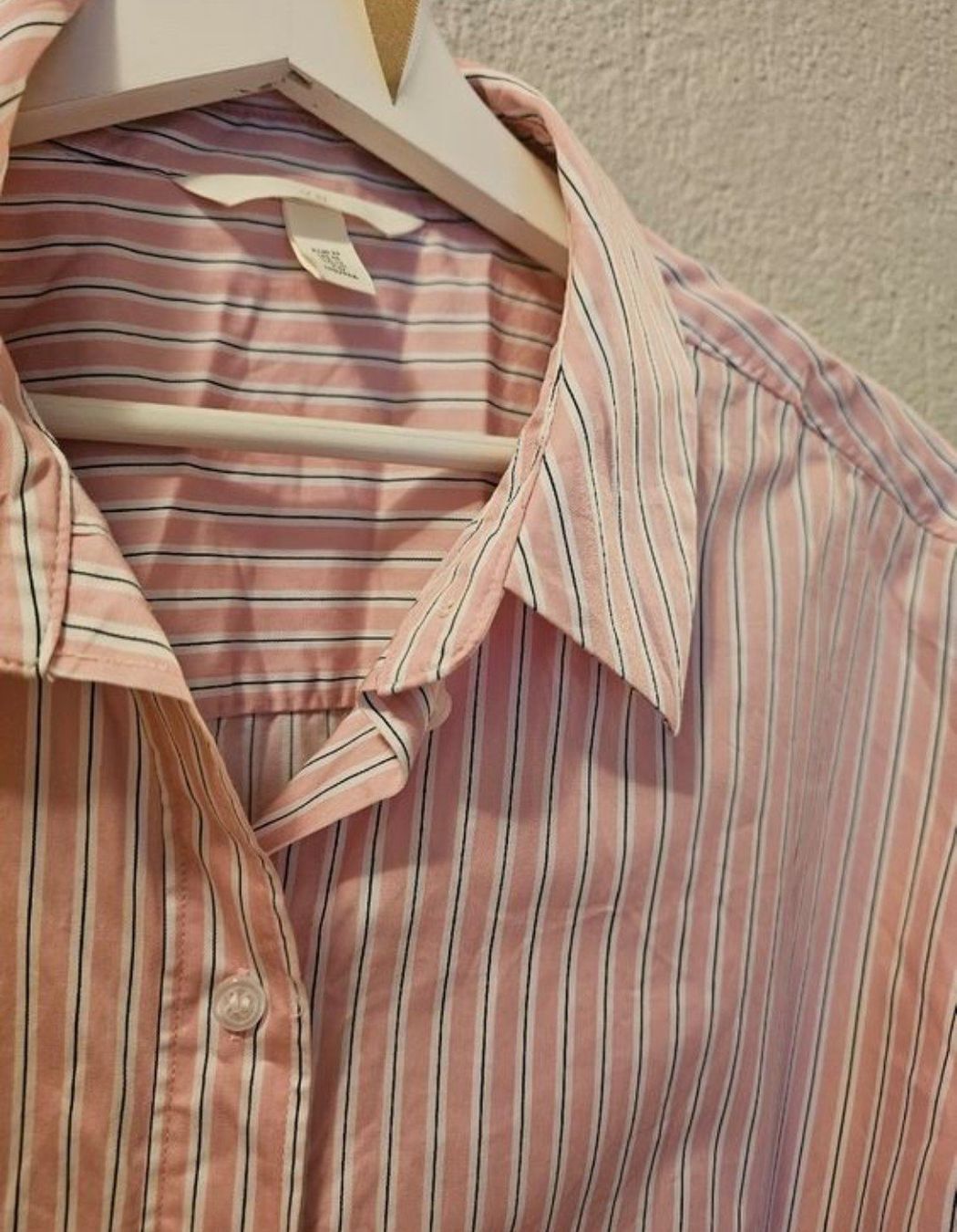 H&M Camicette: H&M Bluse, gestreift, Gr. M, 100% Baumwolle – Usato da Basel venduto da ayhan82 1