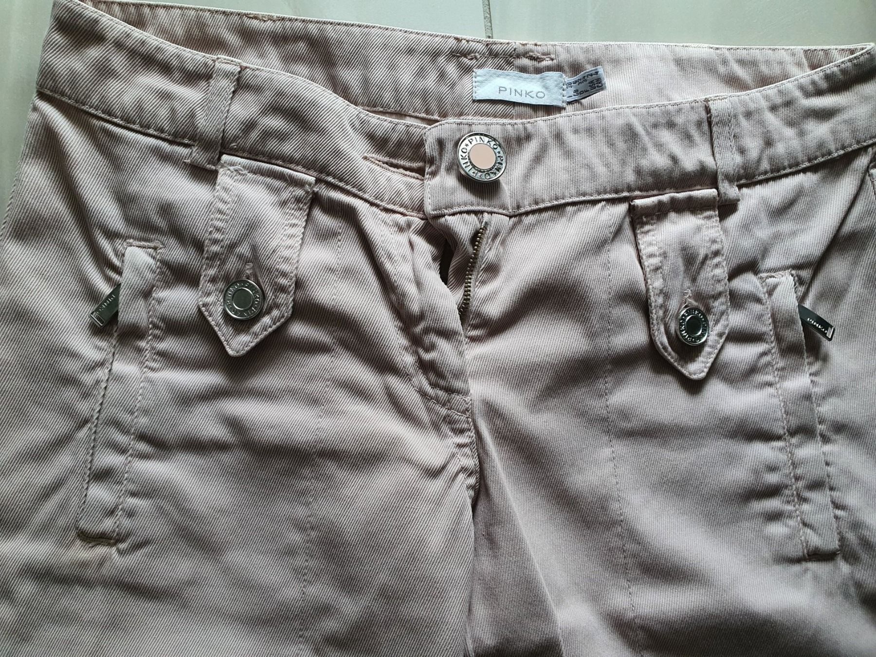 Pinko Pantaloni: Pantalon Pinko beige taille 38 – Usato da CASLANO venduto da Bebesa 1