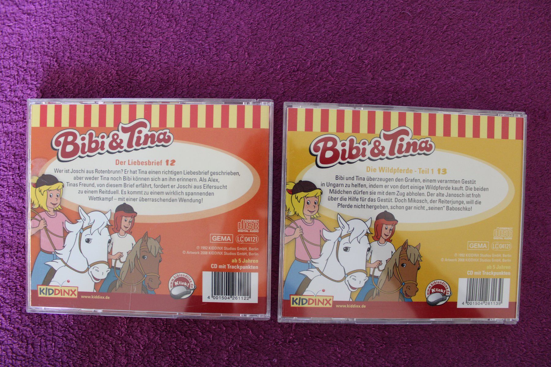 CD: 6 - Bibi & Tina - Hörspiel - CD´s – Usato da Müllheim Dorf venduto da Seeeule01 4