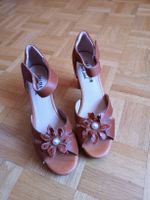 Pumps Leder Cognac 40