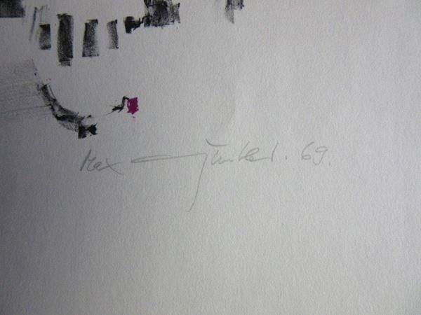 Grafica & Litografie: MAX JUNKER LITHOGRAPHIE SIGNIERT BLATTGRÖSSE 56X45CM – Usato da Gersau venduto da grafik-kunst 2