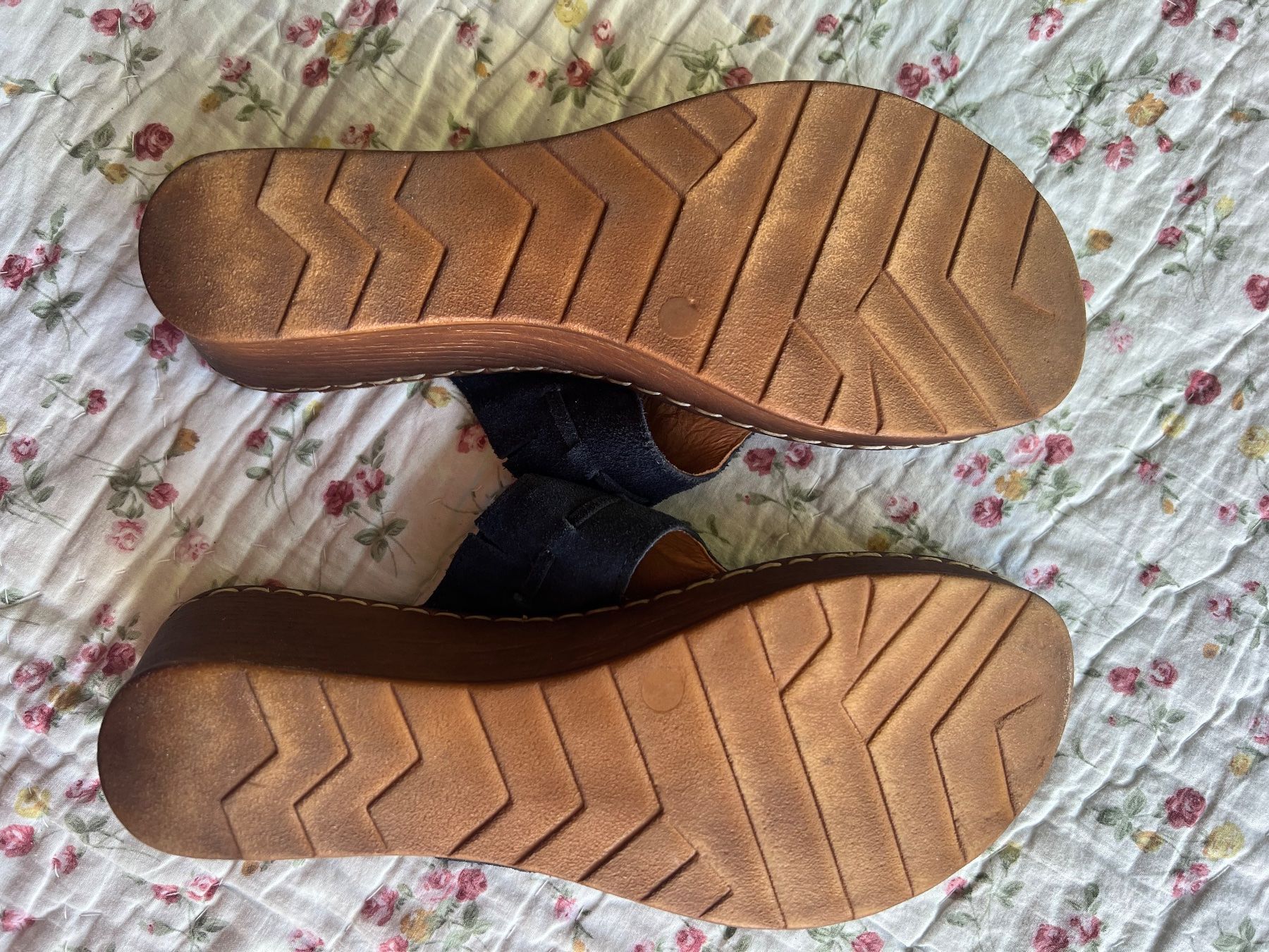 Scarpe da donna: Sandalen / Gr. 39 / Leder – Usato da Meggen venduto da heyleg1 3