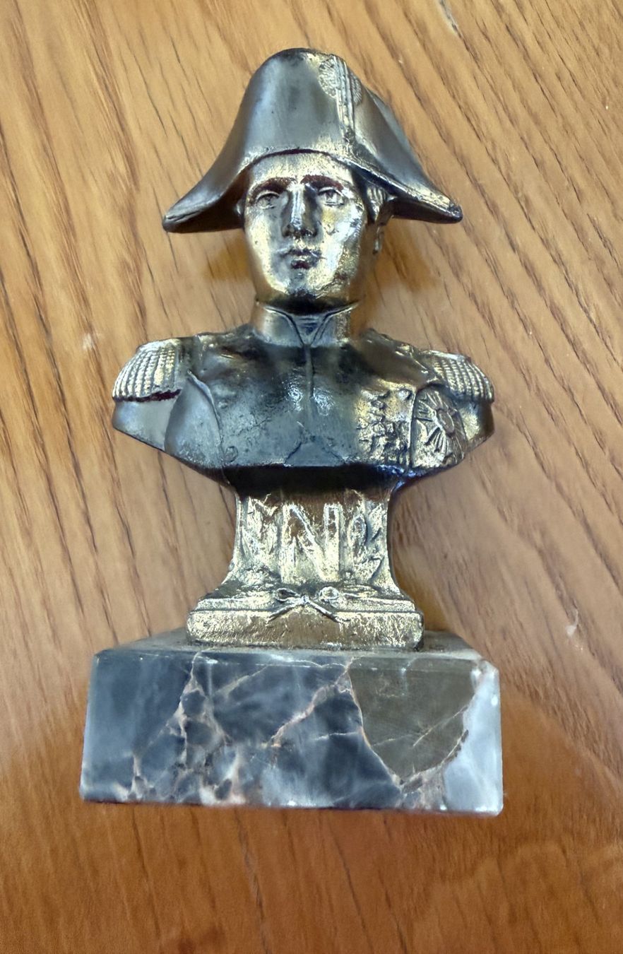 Skulpturen & Statuen: Napoleon-Büste auf Marmor – Gebraucht aus Trimbach von Danius