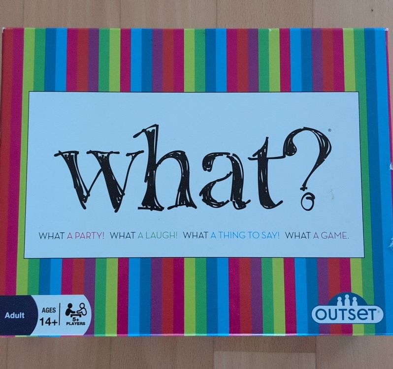 What? - The hilarious party game | Kaufen auf Ricardo
