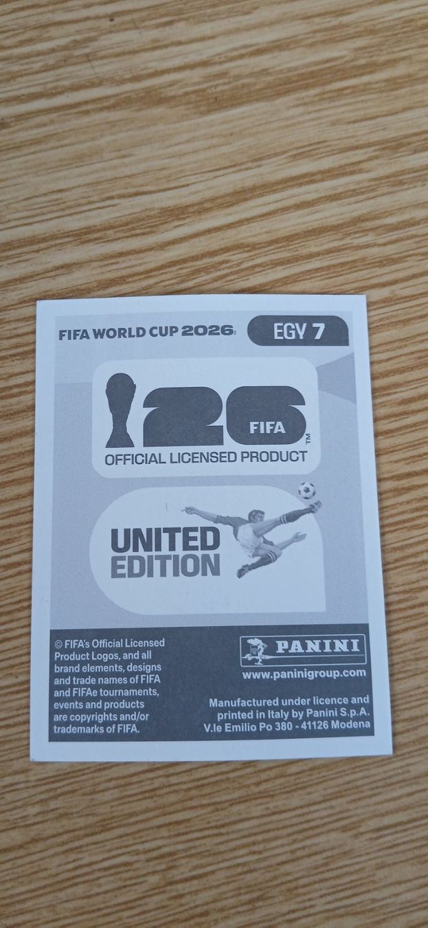 Panini Carte collezionabili: Panini Ramy Rabia 2026 – Usato da Willisau venduto da roger_meier 1