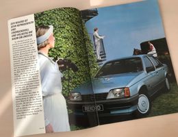 Prospekt Opel Rekord, 83, UNGELOCHT,  inkl.PL, Superzustand!