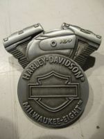 H-D HARLEY-DAVIDSON EMBLEM PIN FANWARE UND OVP H.D.