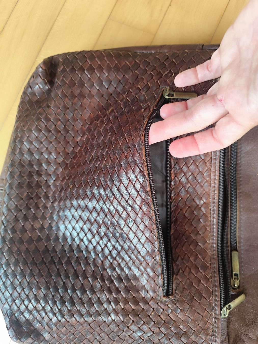 Zaini: Echte Leder Rucksack Braun, Vintage – Usato da Zürich venduto da Claudia_Zueri 5