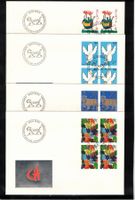1996 4x FDC  4 er Publikumswettbewerb