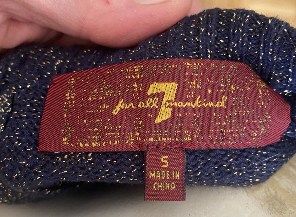Maglioni & Felpe: Pulli 3/4 Ärmel mit GoldFaden💫 – Nuovo (secondo la descrizione) da Langenthal venduto da flower101 1