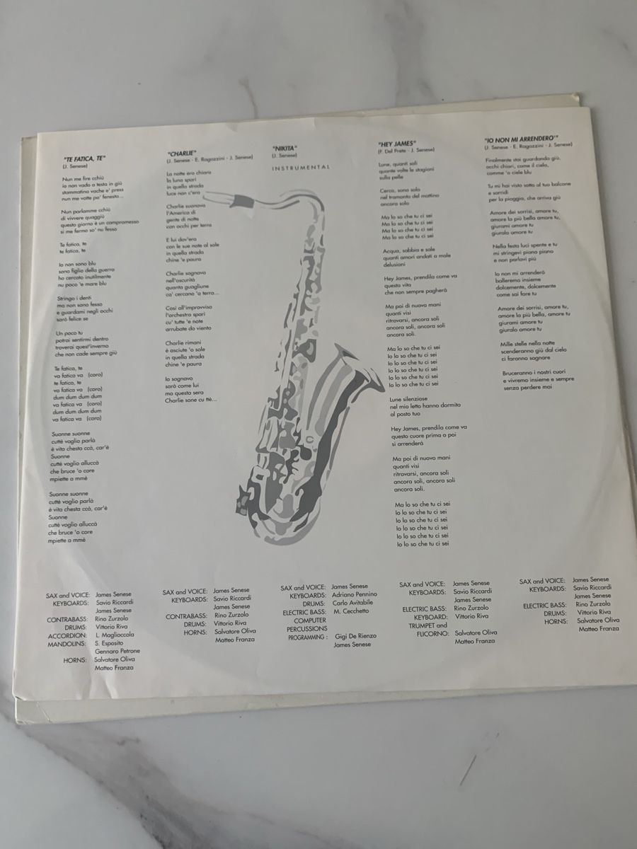 Schallplatten: James Senese / Hey James – Gebraucht aus lausanne von Ccheche 3