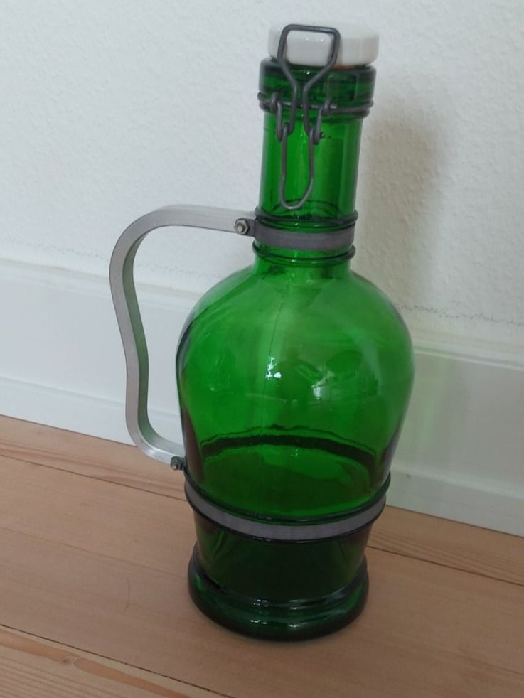 Gläser, Krüge & Flaschen: Biersiphon 2L Flasche grün Keramikverschluss – Gebraucht aus Pfäffikon ZH von eric0113 2