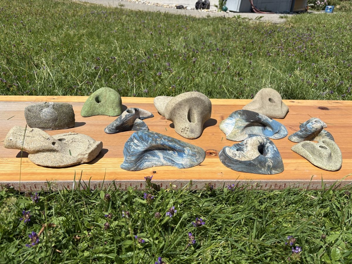 Pareti & prese d'arrampicata: Klettergriffe Set 12 Stück gebraucht – Usato da Flawil venduto da Hungi77 3
