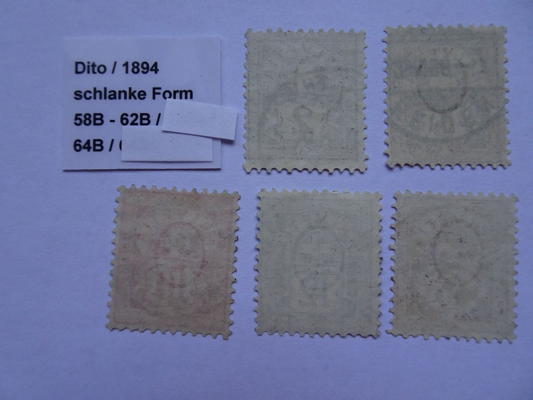 Medaglie: 1894 – Usato da Aadorf venduto da Chnorli-Furz 1