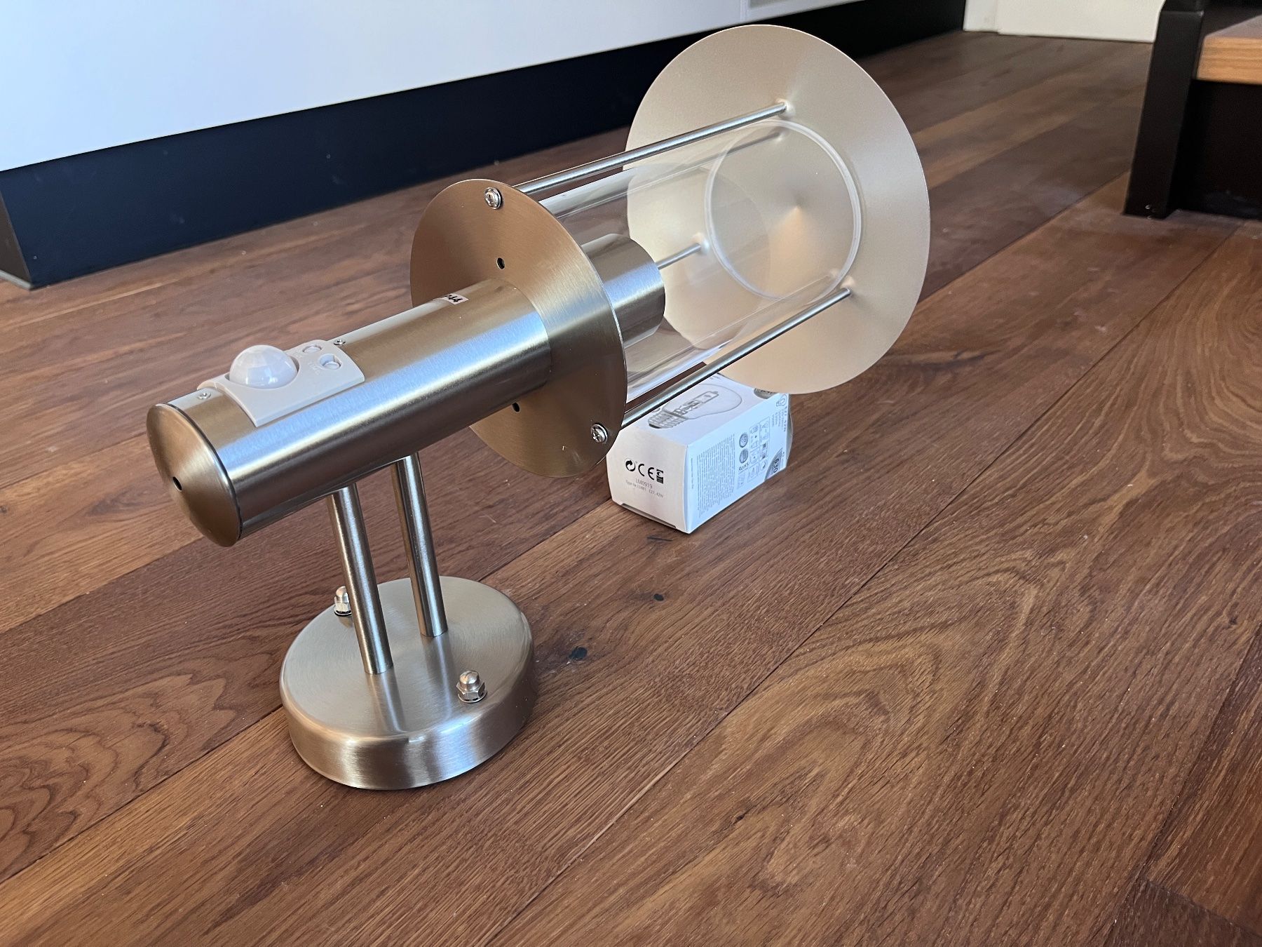 Lampade: Schöne Edelstahl Aussenleuchte, +++NEU+++ ! – Nuovo e nell'imballaggio originale da Büsserach venduto da Cabstardwarf3 2