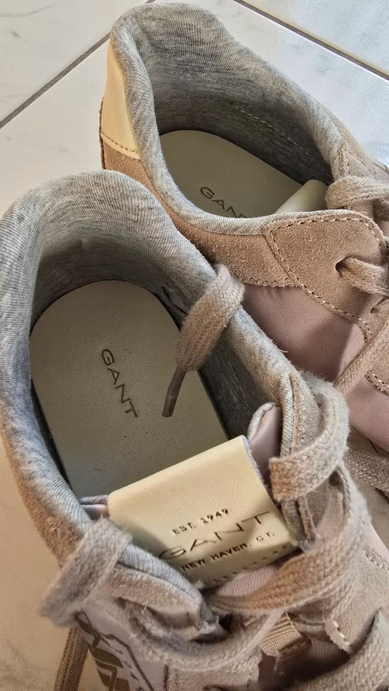 Gant Scarpe da donna: Sneakers von Gant - beige, Grösse 38 – Usato da Meilen venduto da melanieolivia 1