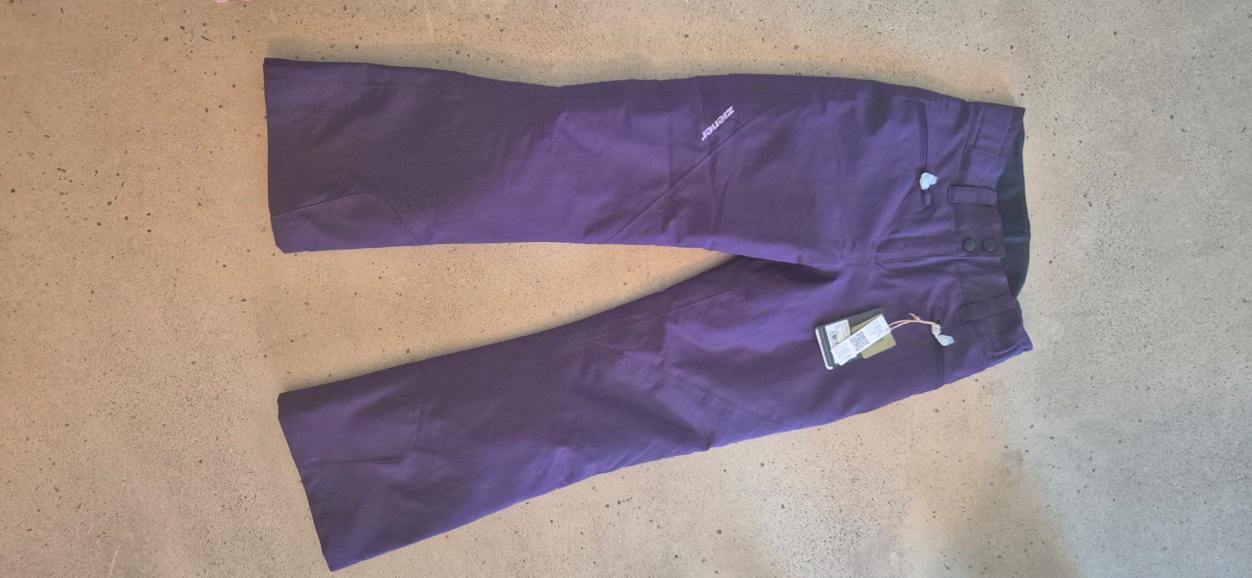 Ziener Pantaloni: Skihose Ziener violett 152 – Nuovo (secondo la descrizione) da Winterthur venduto da Arnie01