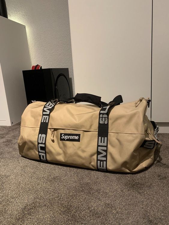 Supreme Duffle Bag 'Tan