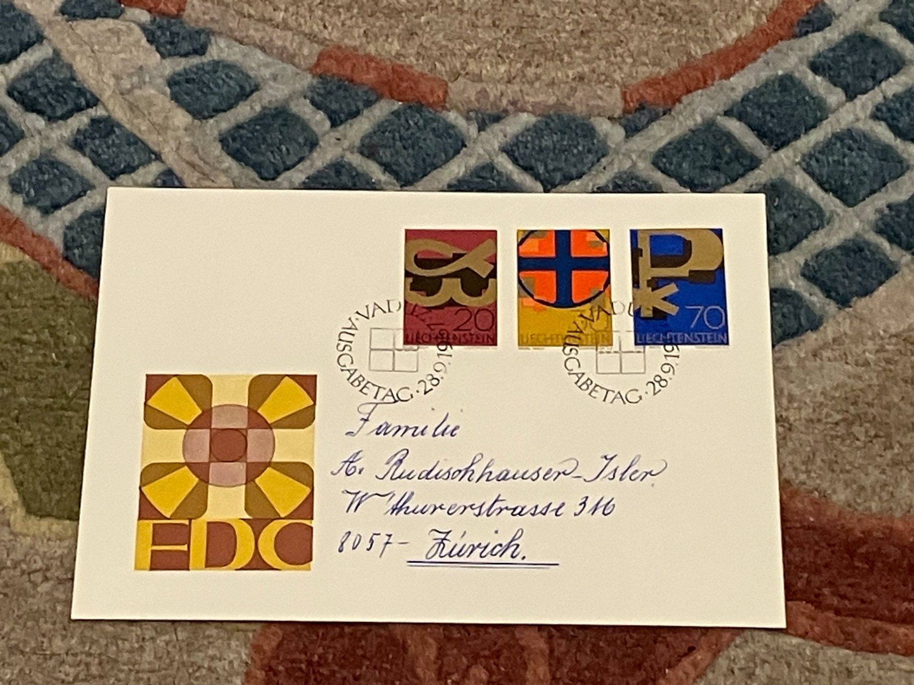 Tous les timbres: 1 LI  1967 nach Zürich – Neuf (Voir description) à Koblenz par Markenhimmel