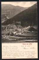 Zillis, Teilansicht mit Strassenpartie