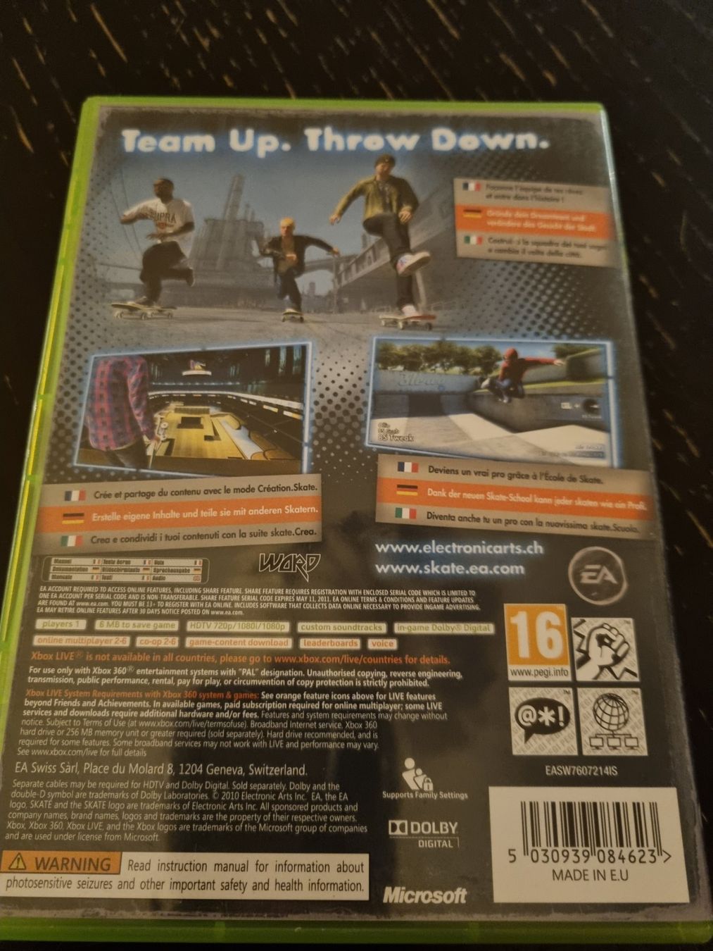 Giochi: Skate 3 Spiel für Xbox 360 – Difettoso da Kaiseraugst venduto da muggel27 1