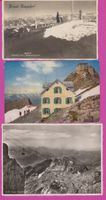 Säntis  :  3 alte Ansichtskarten vom Säntis