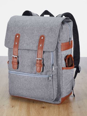 Rucksack Vintage-Stil - 4-teilig Set - Ideal für den Alltag!