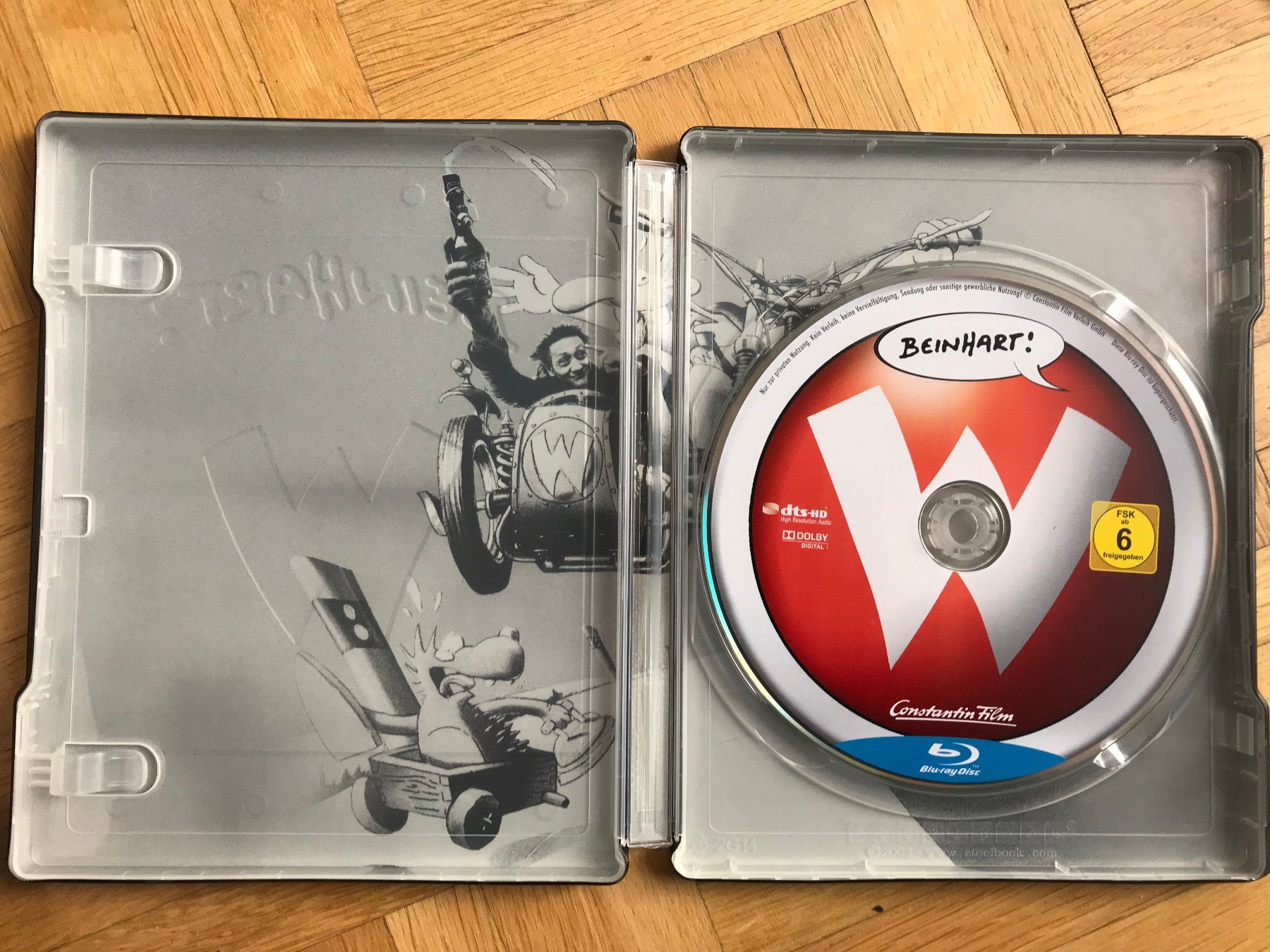 Tutti i DVDs: Werner - Beinhart! - Steelbook - Blu-ray – Nuovo (secondo la descrizione) da Zürich venduto da Malcom 1