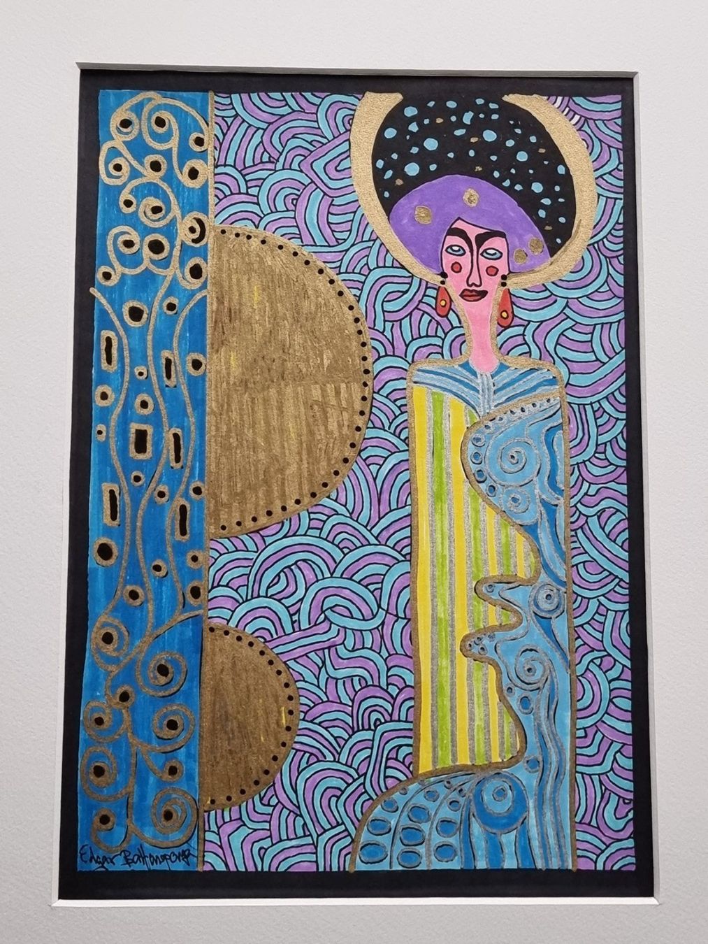 Gemälde: EDGAR BALTENSPERGER   ORIGINAL ACRYL  SIGNIERT – Gebraucht aus Gersau von kunst-online