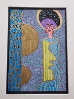 EDGAR BALTENSPERGER   ORIGINAL ACRYL  SIGNIERT