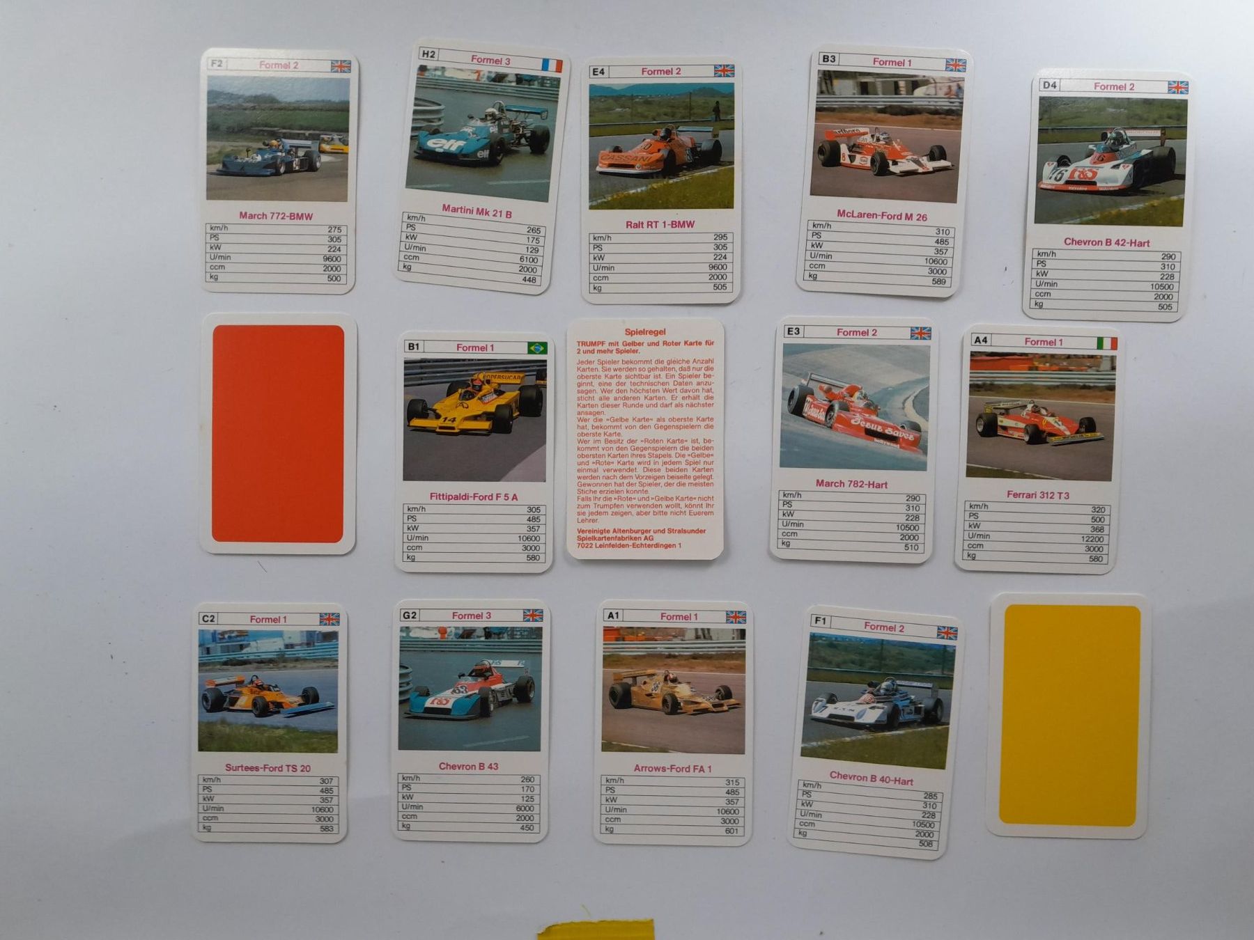 Spiele: Vintage Quartett - Rennwagen – Gebraucht aus Männedorf von Bel-view 2