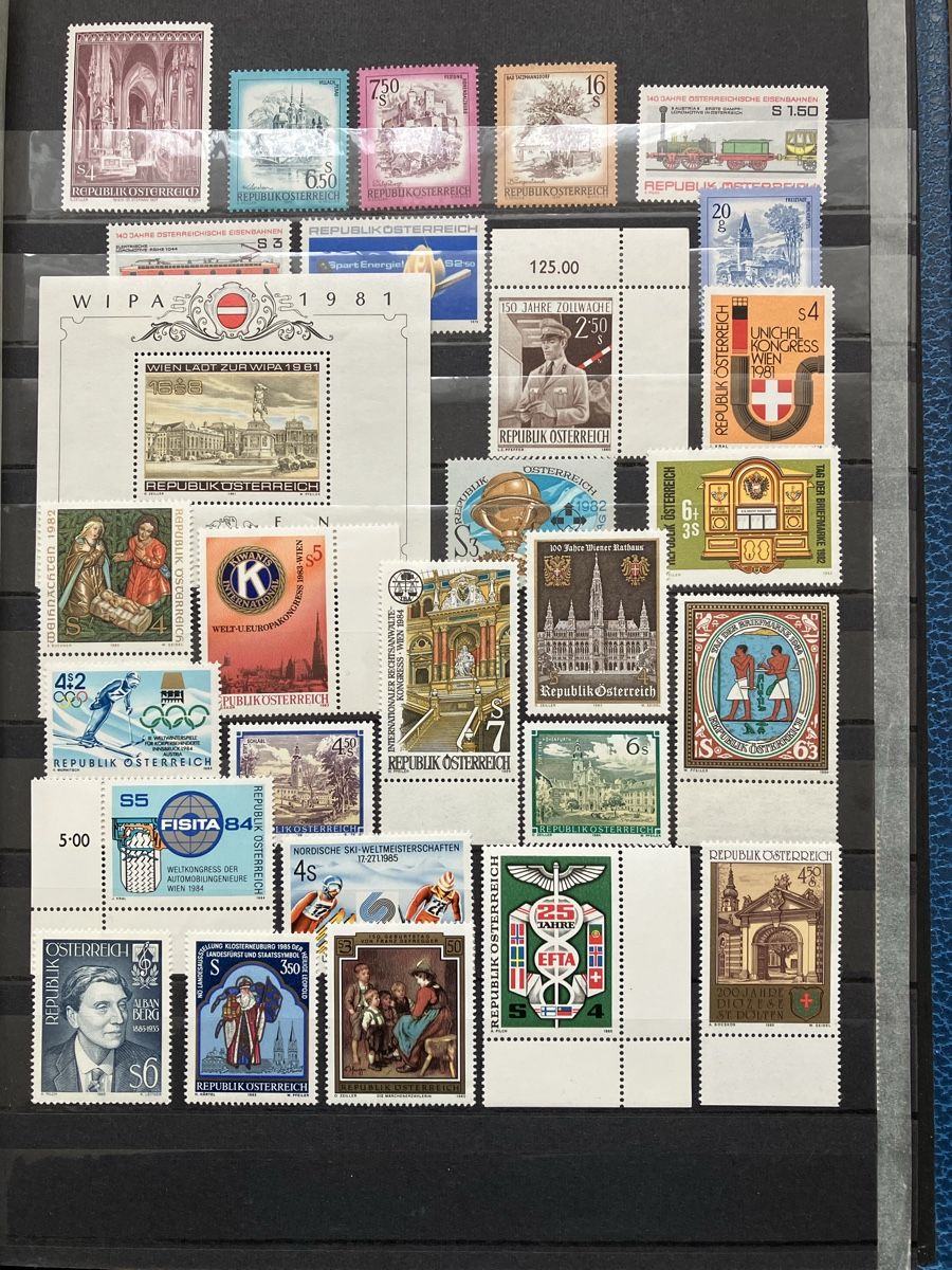 Tutti i francobolli: A Österreich postfrisch - 1985 5s – Nuovo (secondo la descrizione) da Cham venduto da Diablo1232 4