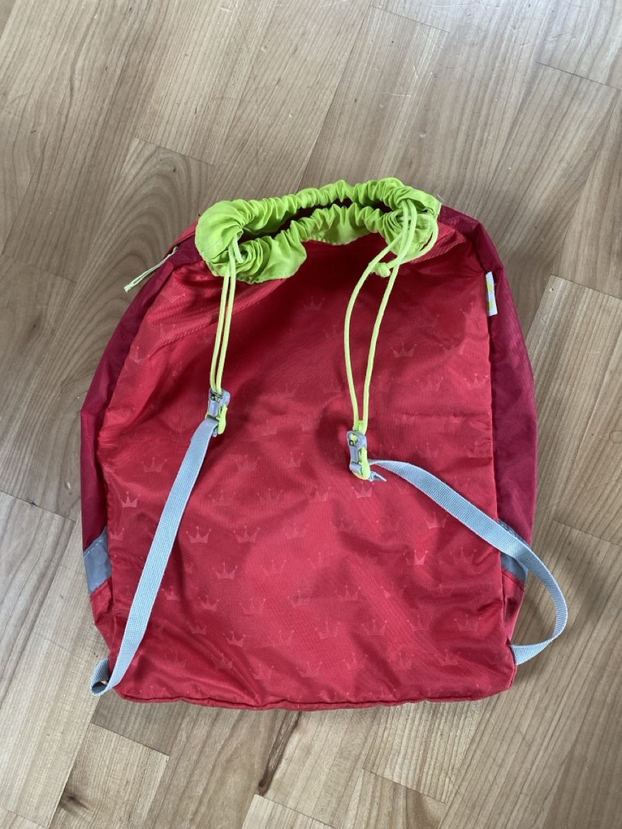 Ergobag Kindertaschen: Ergobag Turnbeutel mit Feuerwehr-Kletties – Gebraucht aus Basel von lxbsl 1