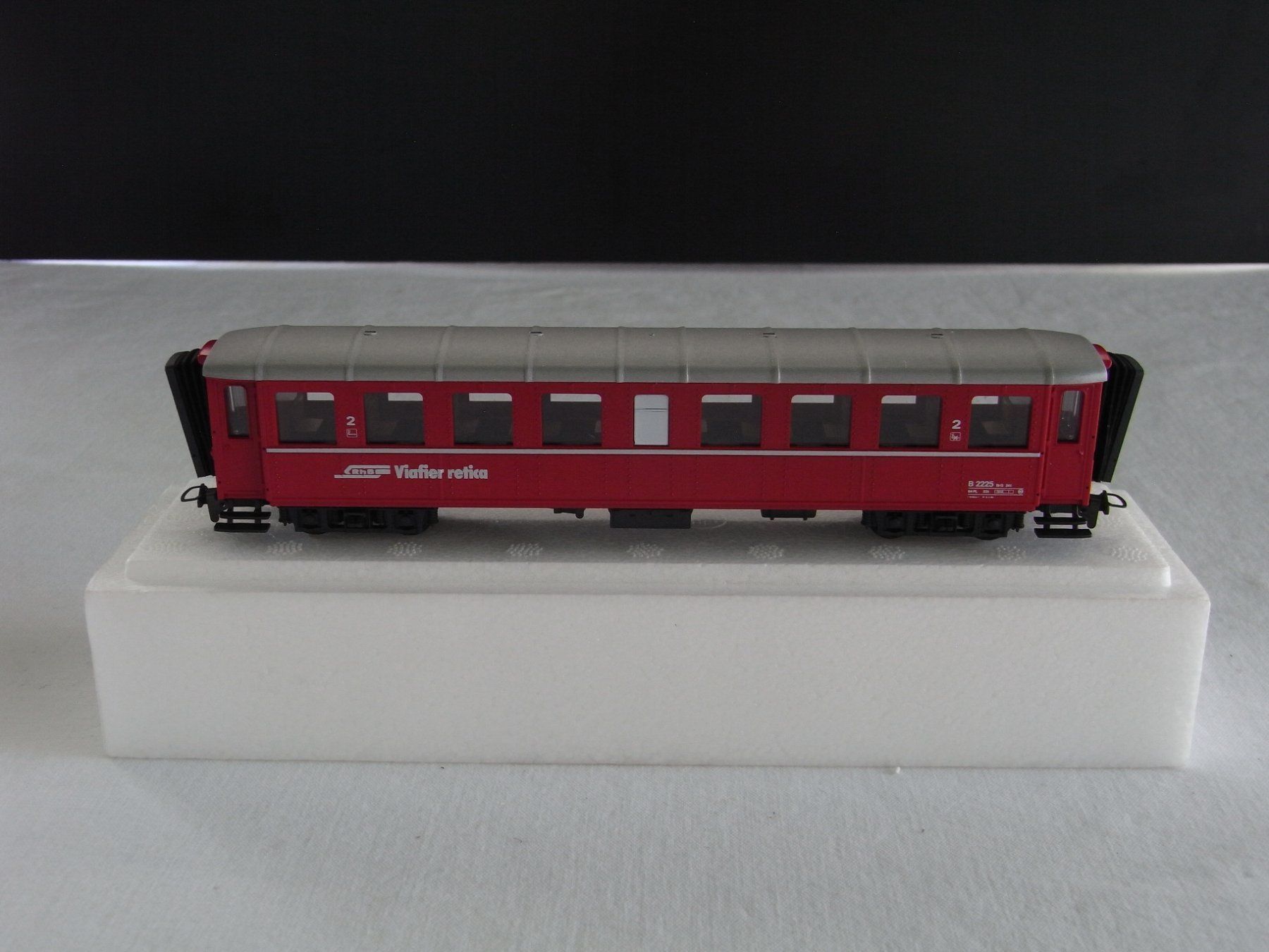Modellini di ferrovie: STL-Models, Rhätische Bahn, rot, H0m, OVP – Nuovo e nell'imballaggio originale da Wohlen AG venduto da Kusy77 3