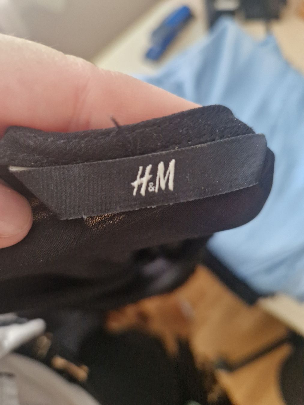 H&M Camicette: Schwarze H&M Franse-Bluse – Usato da Buttwil venduto da SabrinaA03 1
