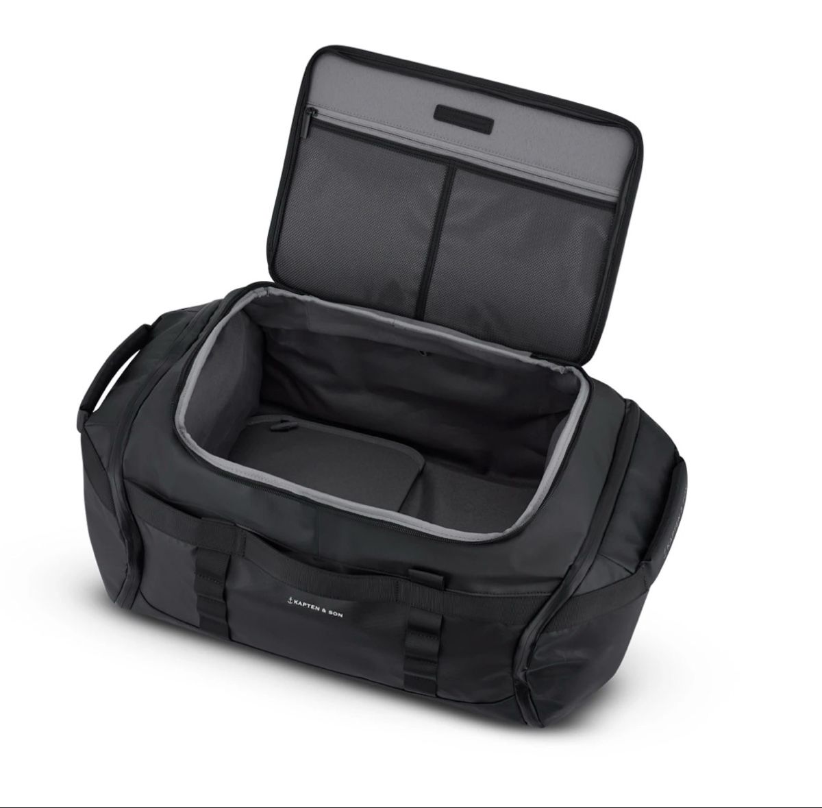 Sacs à dos: Kapten & Son Lisbon Duffle Backpack Medium Black – D'occasion à Neudorf par dbo41 1