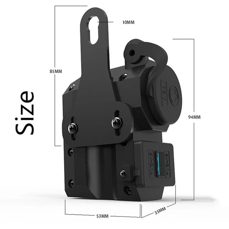 Tutti i ricambio per moto: 12V USB Steckdosen Motorad und Auto – Nuovo e nell'imballaggio originale da Winterthur venduto da Neilpryde01 7