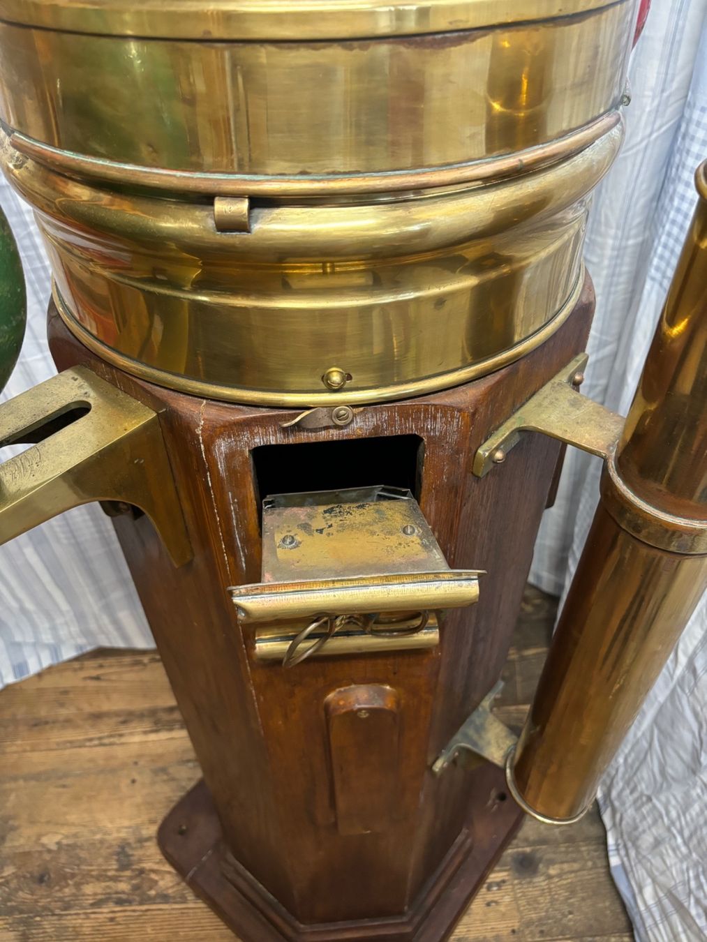 Altri elettrodomestici e apparecchi d’epoca: Antiker Kompass Nautik Segelschiff Dampfschiff – Usato da Neuenhof venduto da redballexpress 4