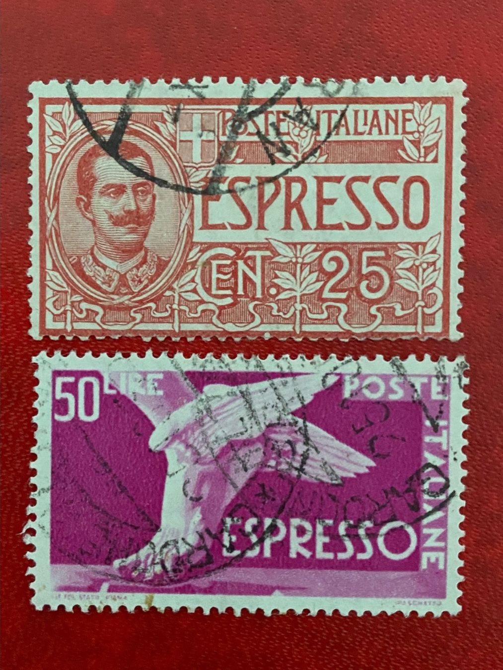 Tutti i francobolli: Timbres Espresso  - Italie – Usato da Petit-Lancy venduto da Solcarm 1