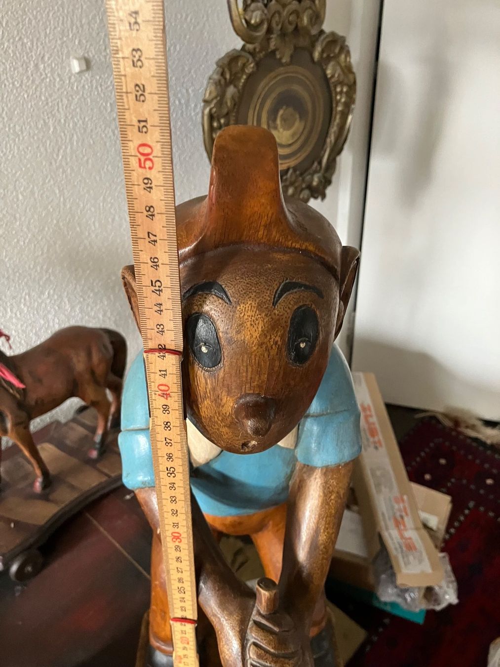 Statuette: Tintin Holzfigur – Usato da Zürich venduto da ylluw50