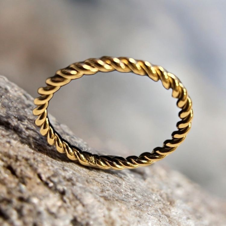 Hawaiian Schmuck Gelb Gold Vergoldet Sterlingsilber 925K Blättern